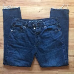 American Eagle Hi-Rise Girlfriend Jeans